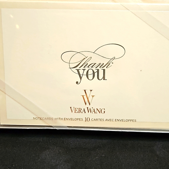 NWT Vera Wang Thank You Cards - Picture 2 of 5